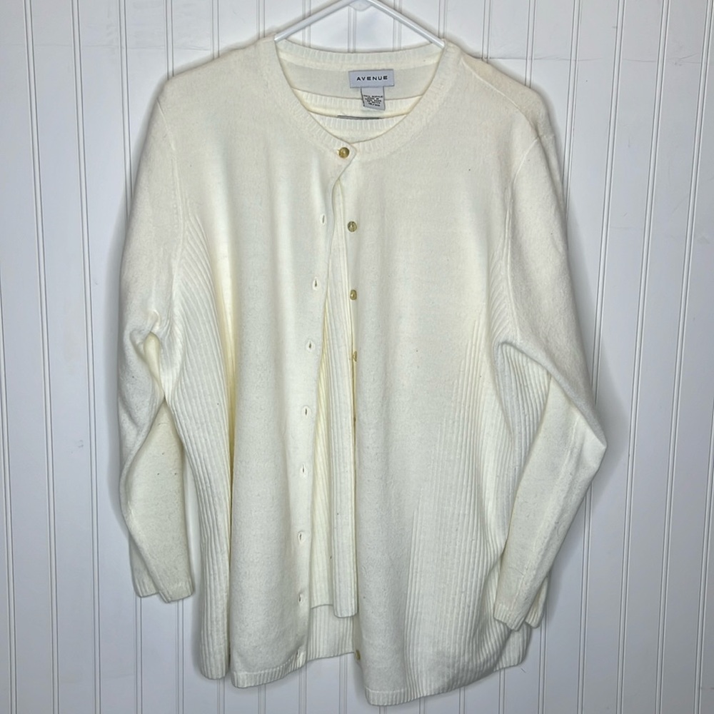 Two Piece Cardigan and Short Sleeve Sweater Size 18/20